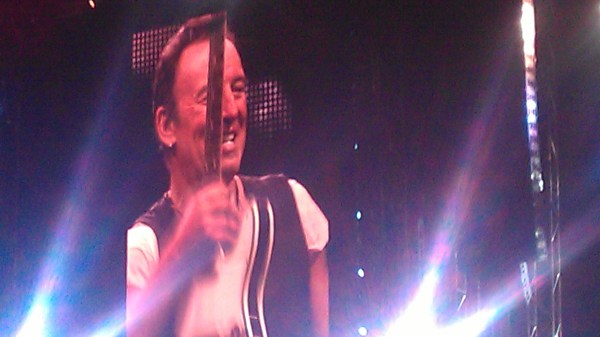 Bruce Springsteen, live Gotherburg 2012. Foto. Fredrik Blomberg.