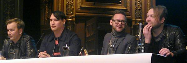 Kent, presskonferens på Berns 2012.